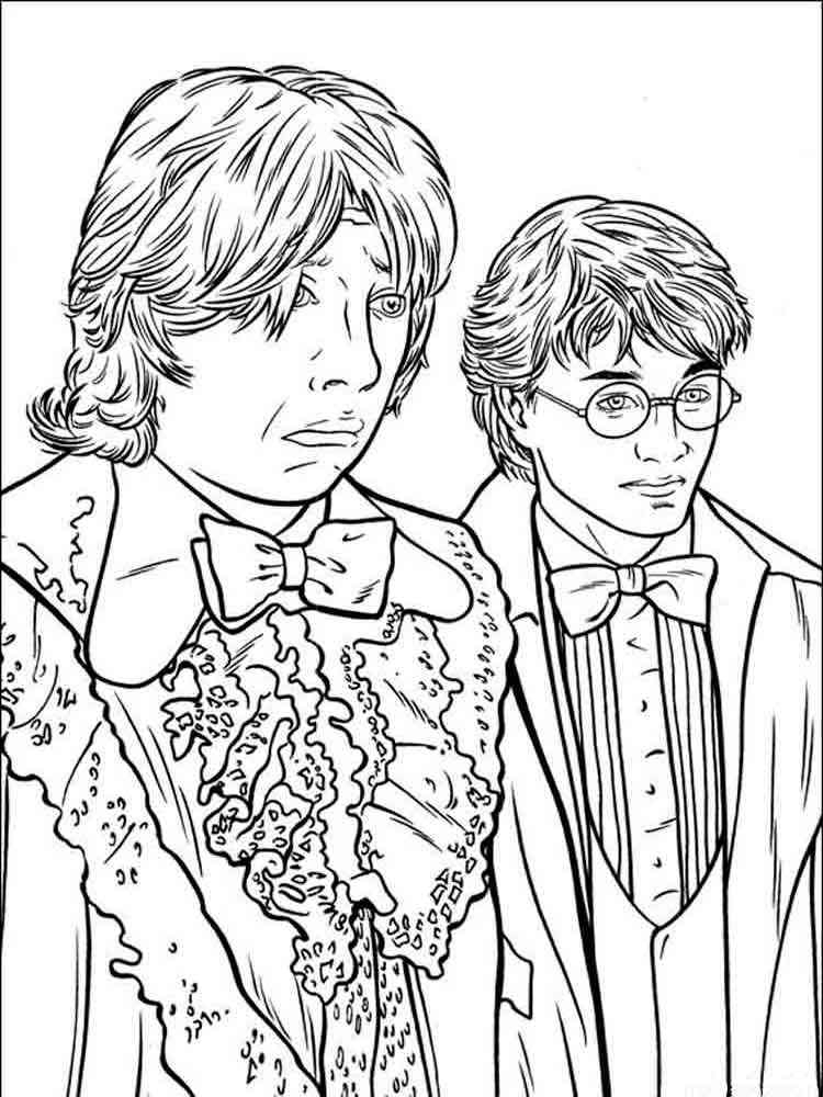 Harry Potter Coloring Pages