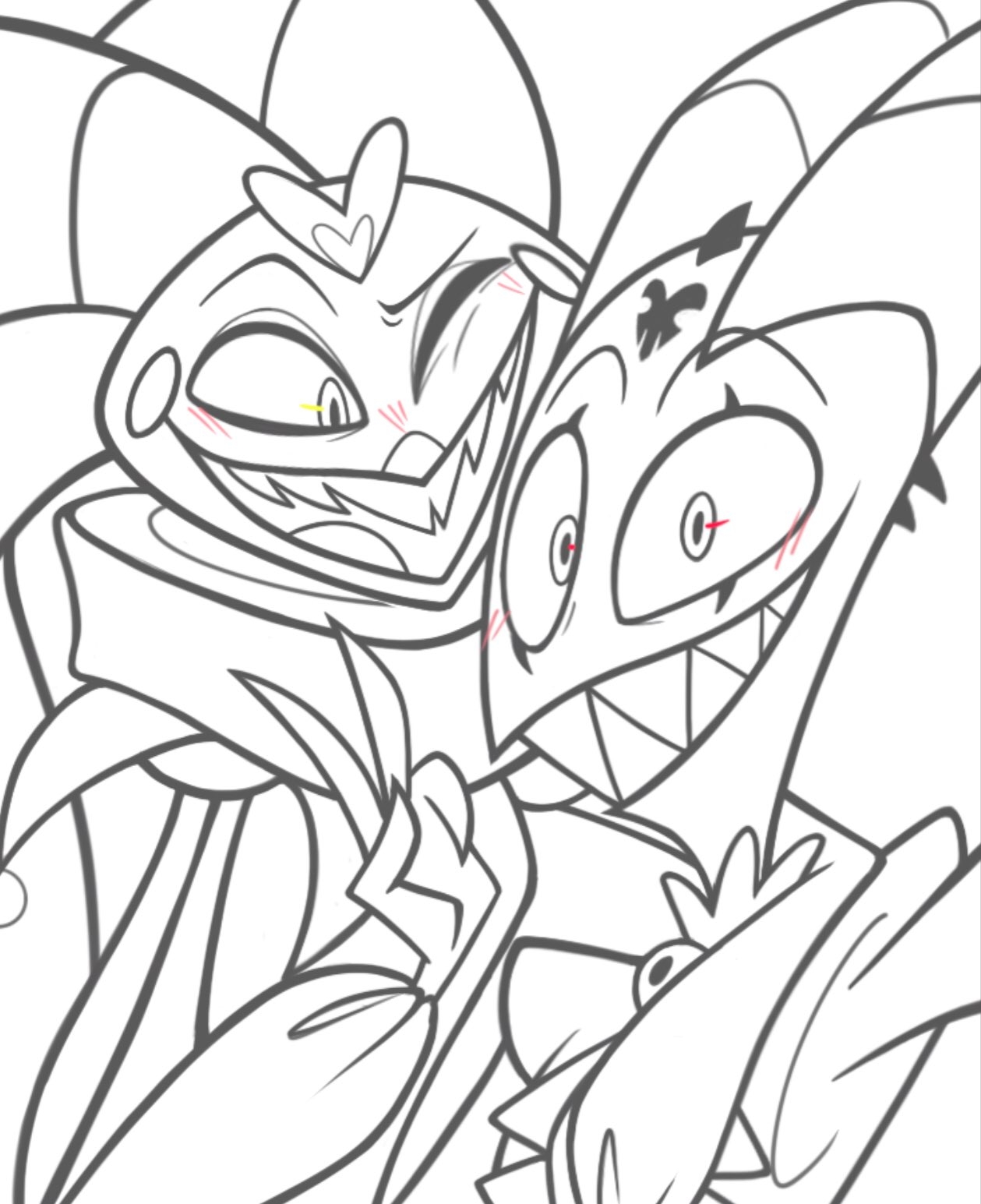 Helluva Boss Coloring Pages Coloring Nation