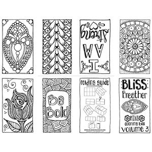 Highly Detailed And Printable Mini Coloring Books And Pages