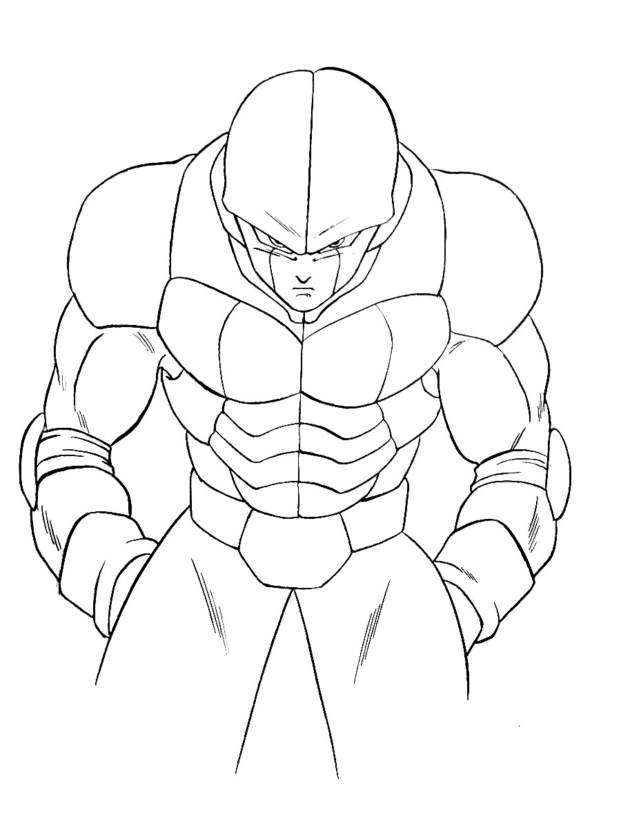 Hit Dragon Ball Coloring Pages For Kids