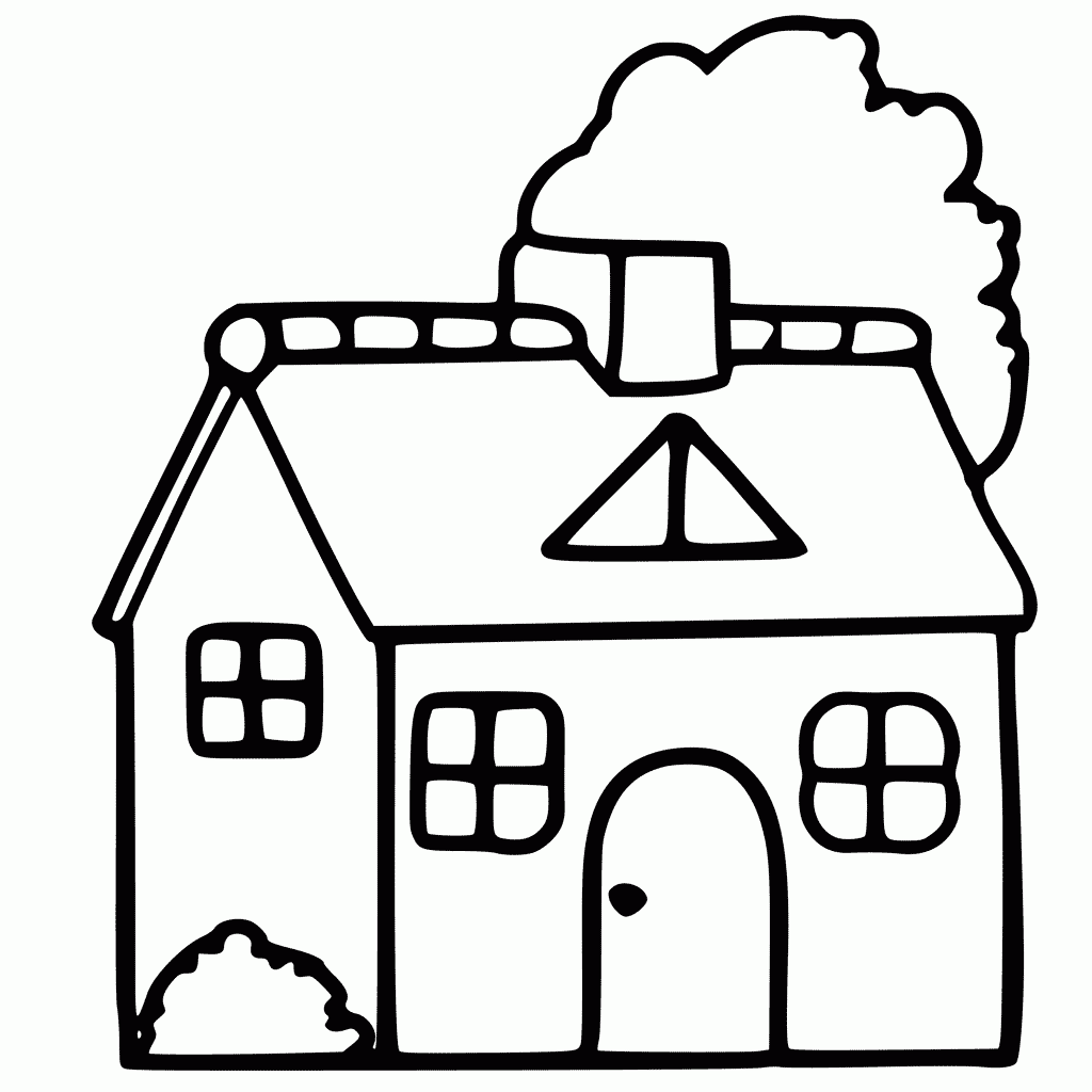 House Coloring Pages Printable Coloring Pages FREE