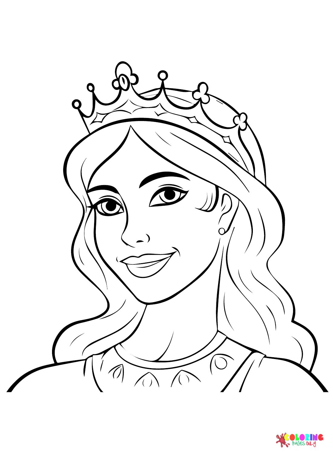 Images Queen Coloring Page Free Printable Coloring Pages