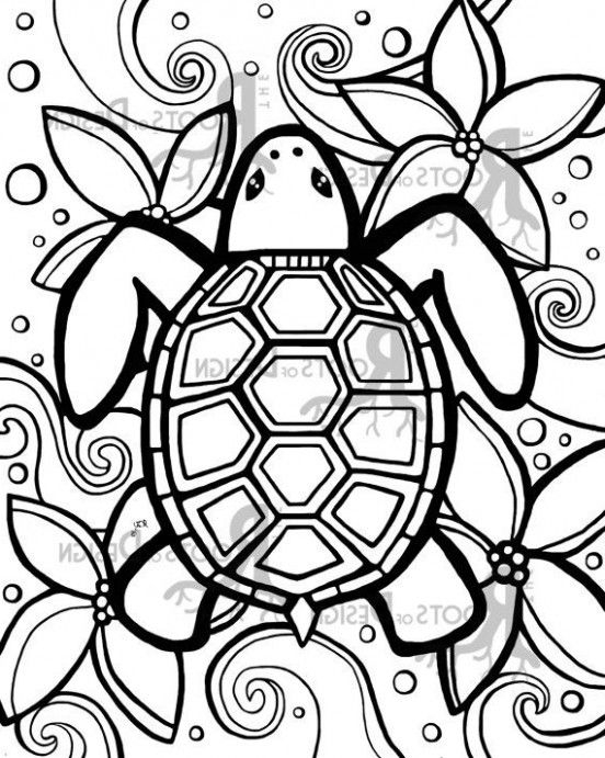 Large Coloring Pictures For Adults Coloring Pages