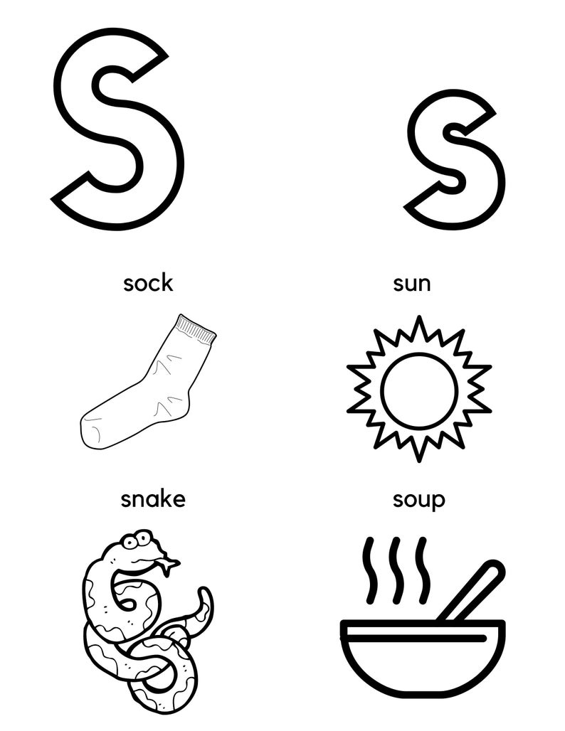 Letter S Preschool Worksheets Preschool Alphabet Preschool Letter S 