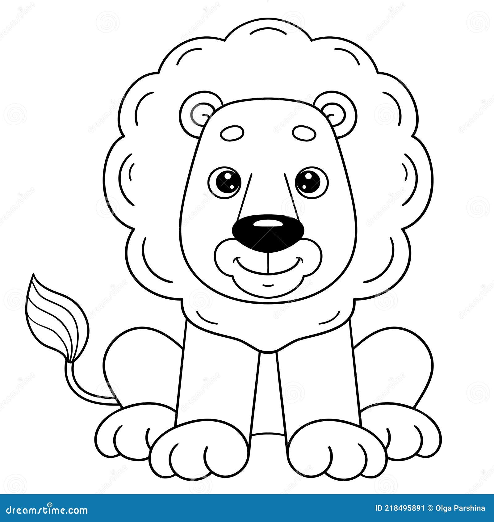 Lion Coloring Page