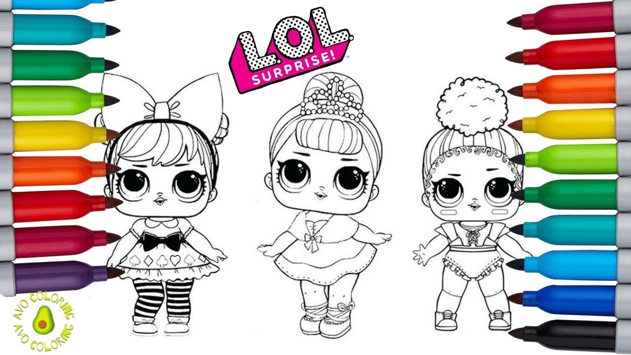 Lol Surprise Doll Coloring Pages Infoupdate