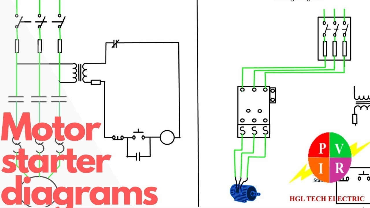 Magnetic Starter Wiring Diagram Wiring Diagram