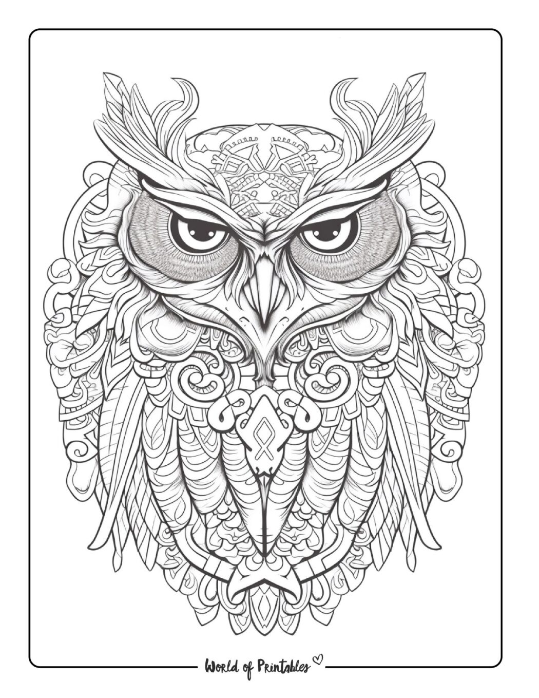 Mandala Coloring Pages World Of Printables