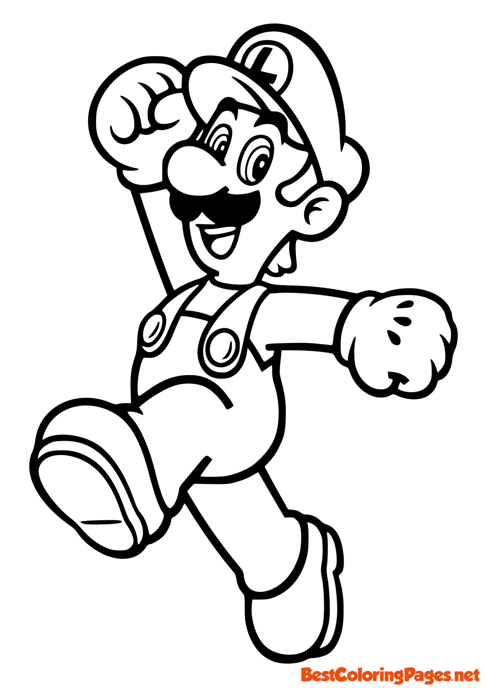 Mario Free Coloring Pages Free Printable Coloring Pages