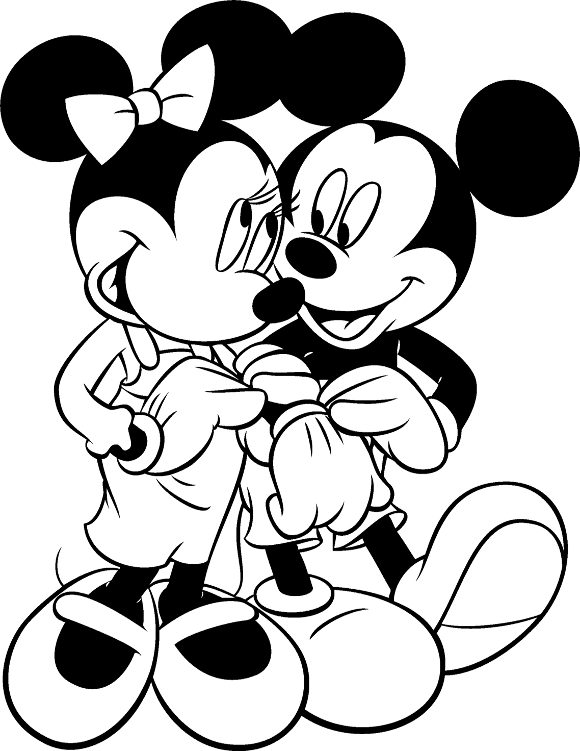 Mickey Mouse Coloring Pages At GetColorings Free Printable 