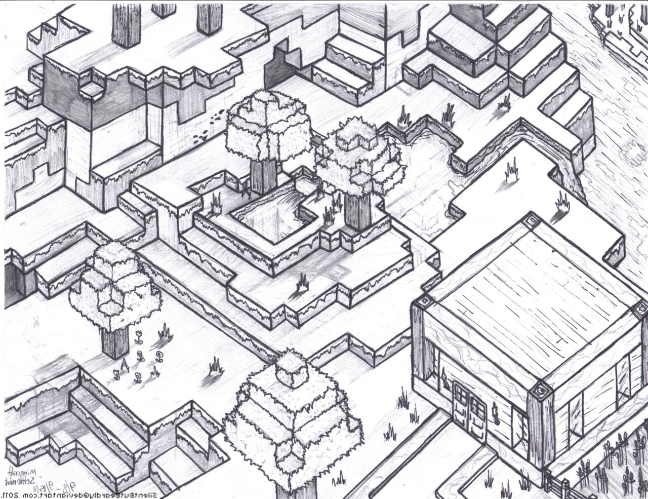 Minecraft Zombie Coloring Page Coloring Home