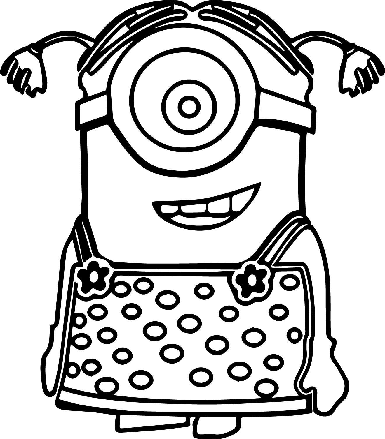Minion Coloring Pages Fotolip