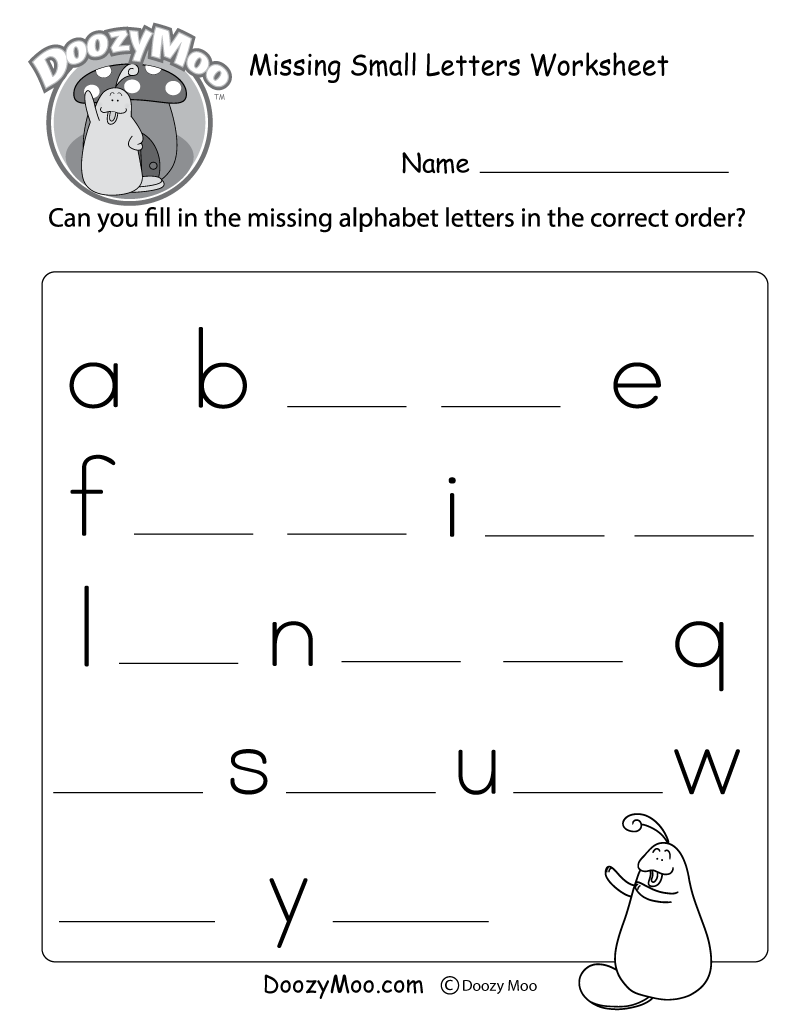 Missing Capital Letters Worksheet Free Printable Doozy Moo