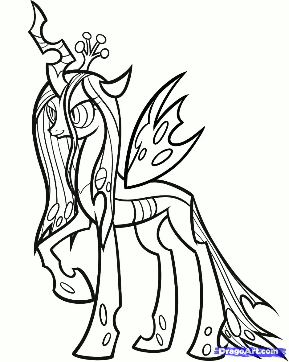Mlp Coloring Pages Luna At GetDrawings Free Download