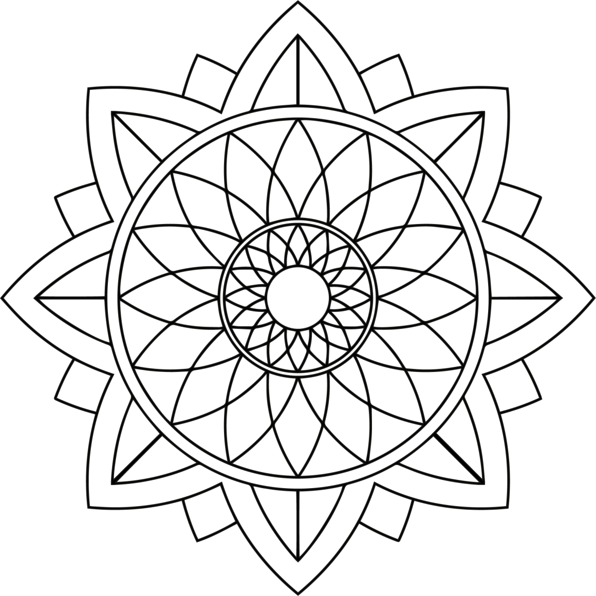 Monday Mandala Coloring Pages Coloring Pages