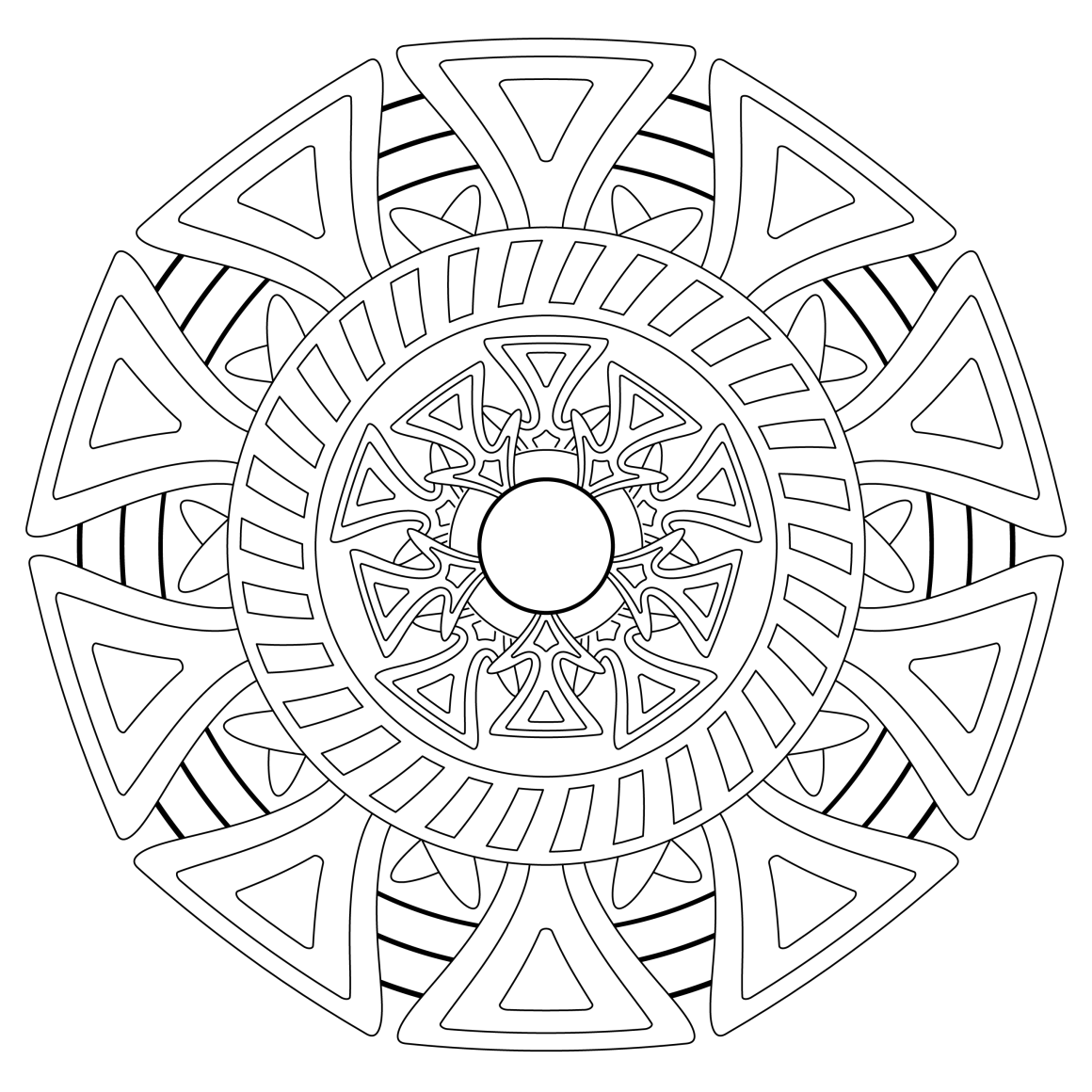 Monday Mandala Coloring Pages Coloring Pages