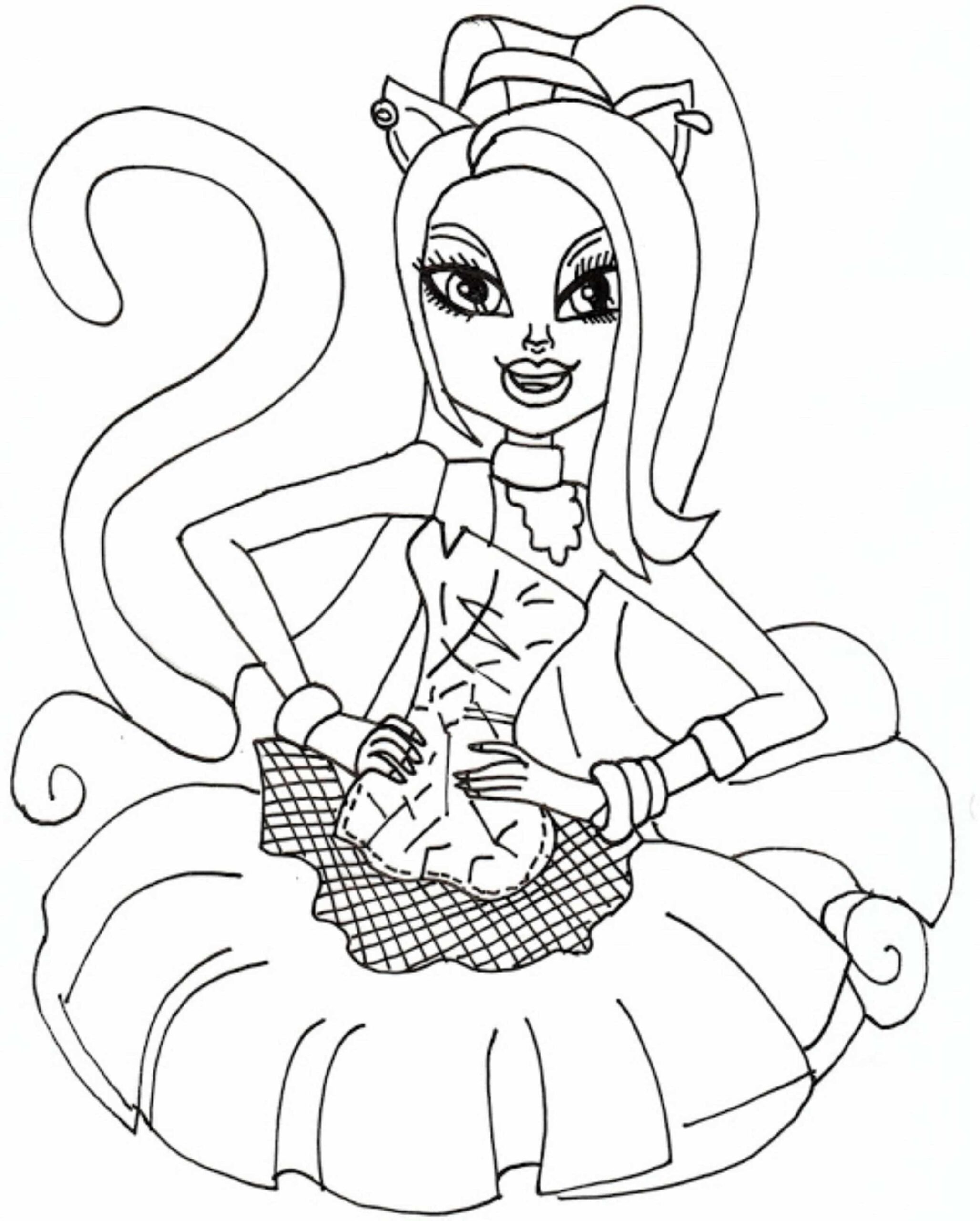 Monster High School Coloring Pages Coloring Pages