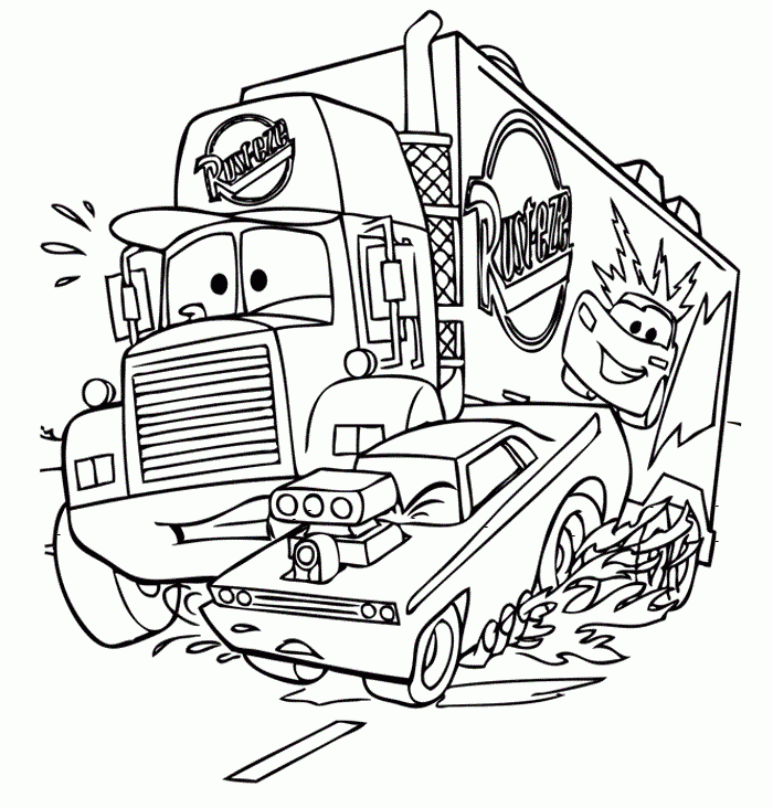 Monster Truck Coloring Pages Coloring Home