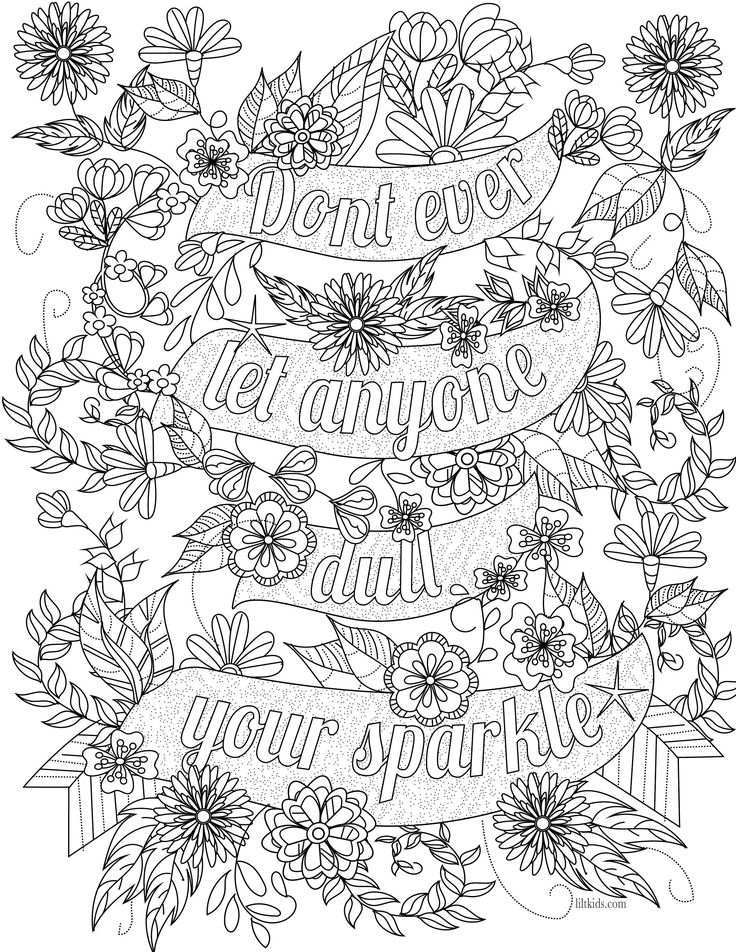 Motivational Coloring Pages At GetDrawings Free Download