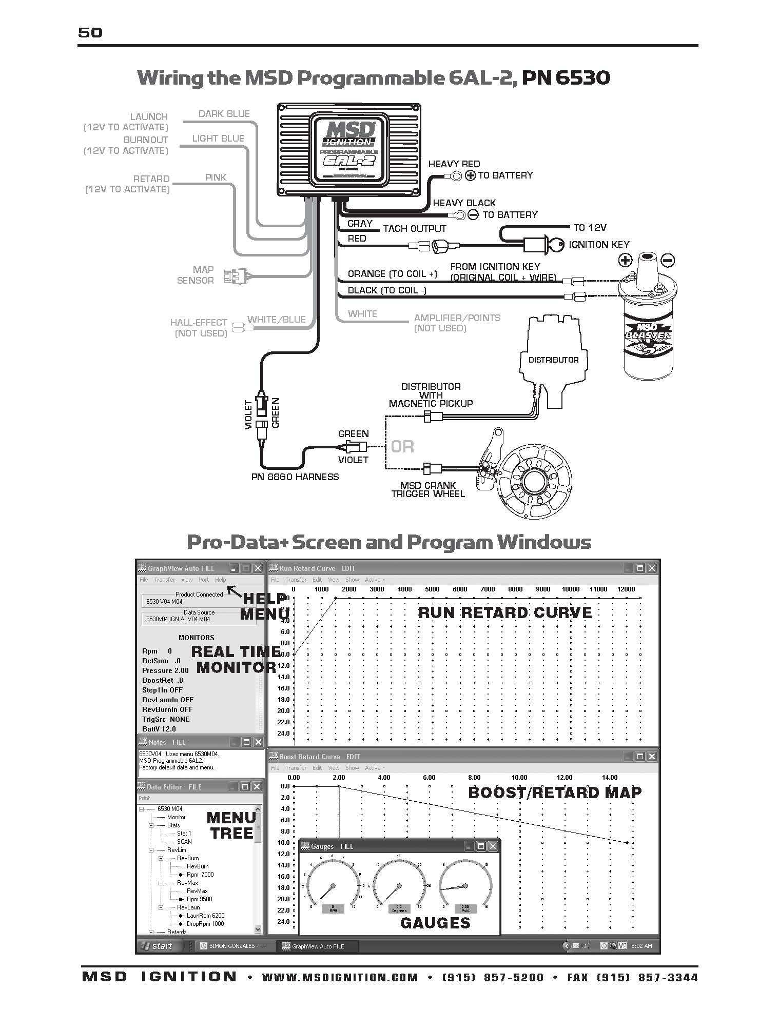 Msd 6A Wiring Diagram Wiring Diagram