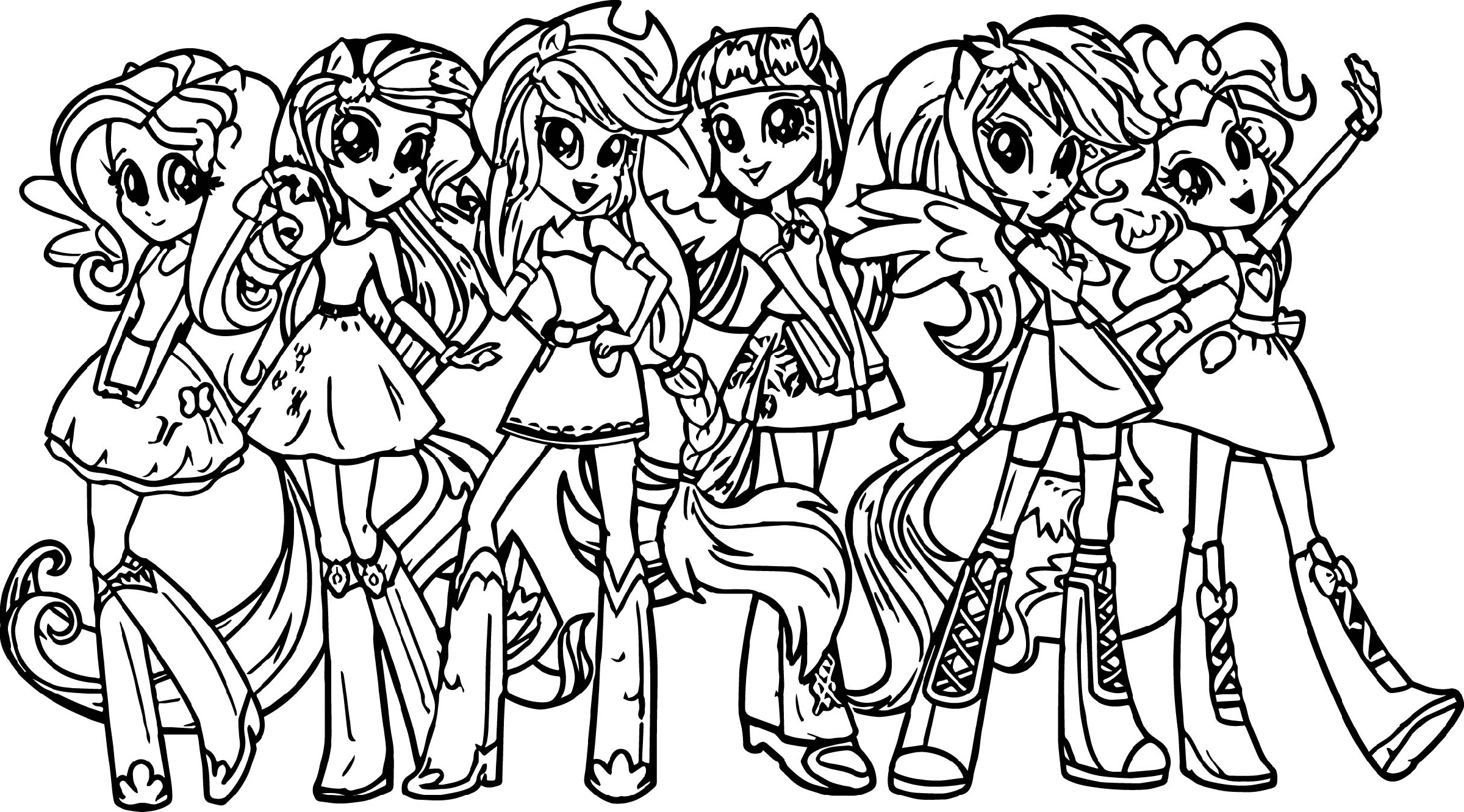 My Little Pony Coloring Pages For Pony Lovers Educative Printable