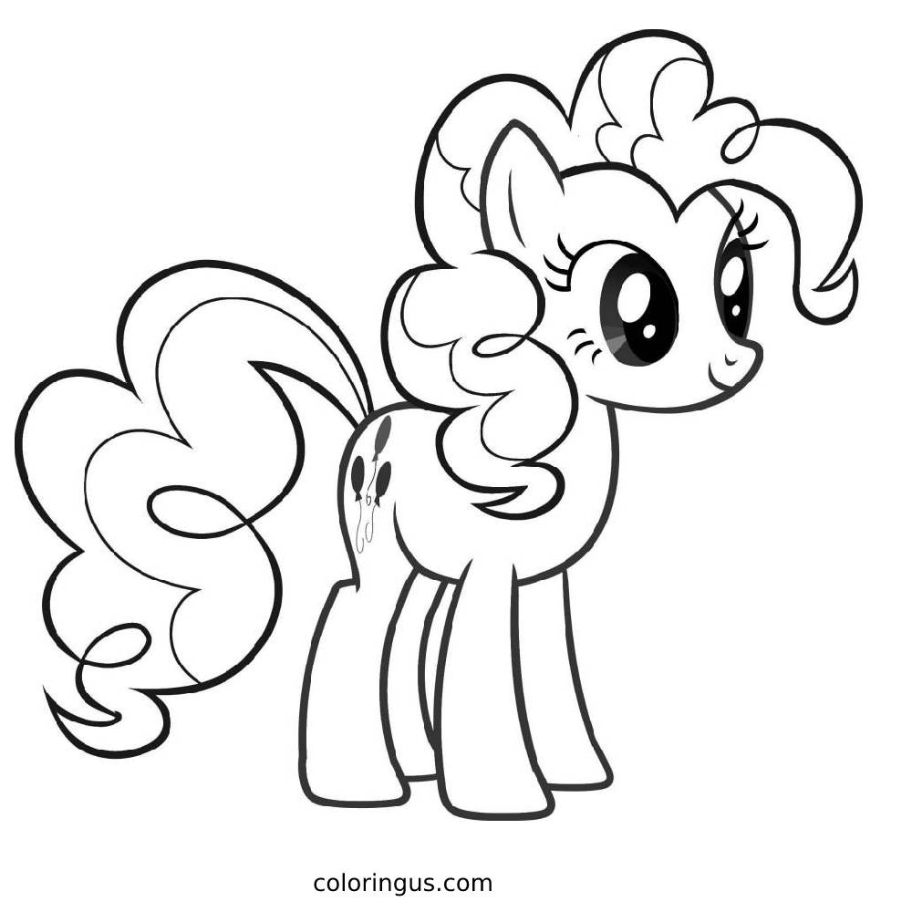 My Little Pony Coloring Pages Free Printable PDF 