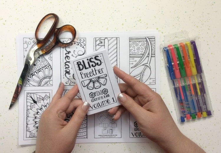 New Mini Coloring Books