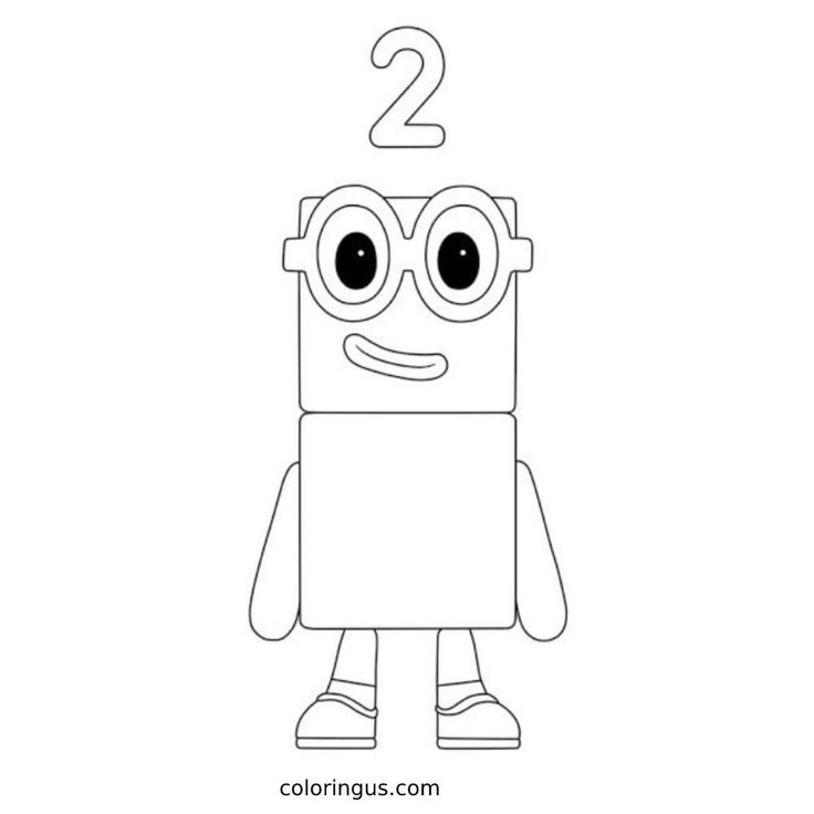 Numberblocks Coloring Pages Coloring Pages Coloring Pictures 