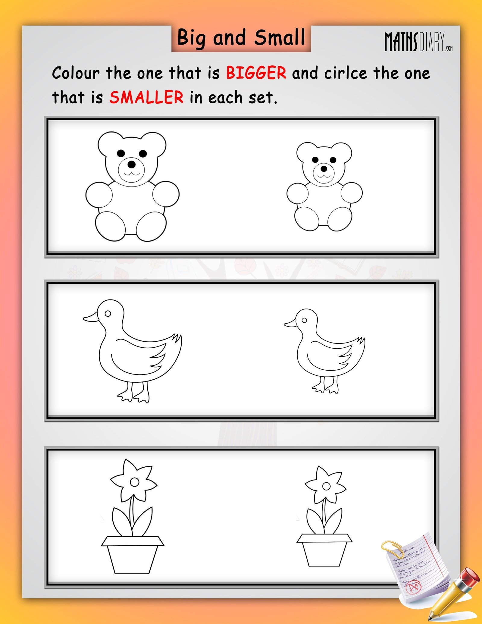 Nursery Math Worksheets