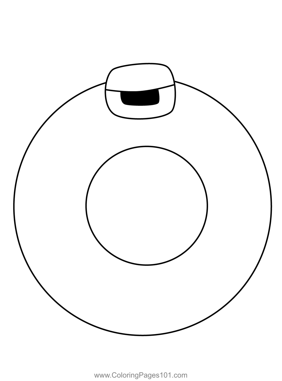 O Alphabet Lore Coloring Page For Kids Free Alphabet Lore Printable 