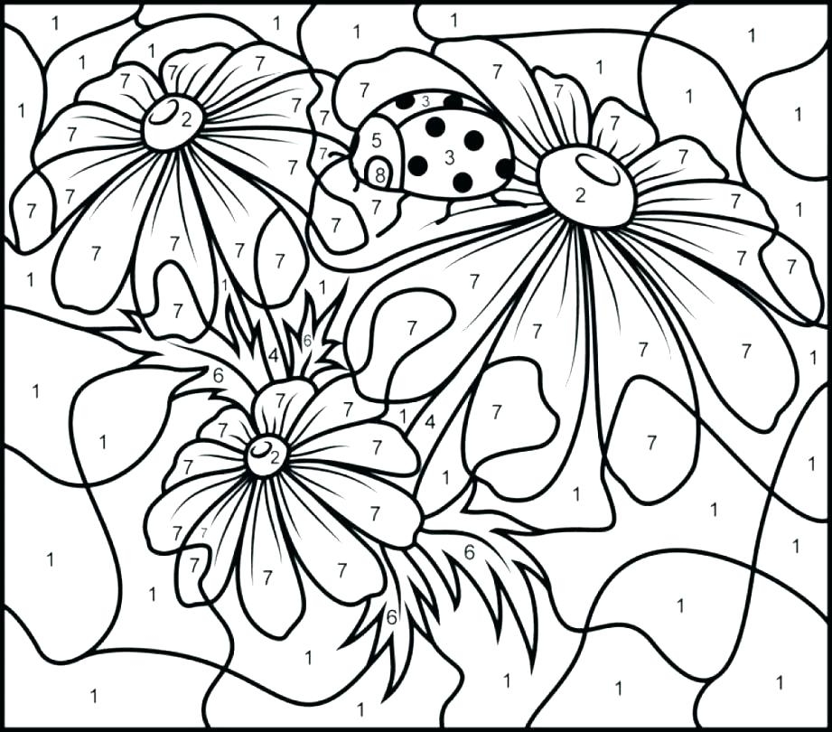 Online Color By Number For Adults Hard At David Dunn Blog