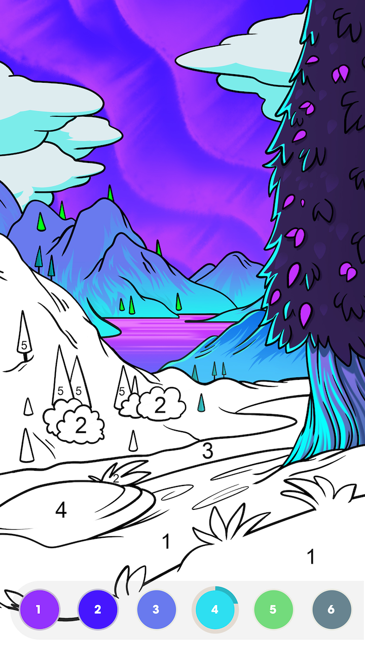 Paint By Number Free Coloring Game Painting Book By Fun Games For 