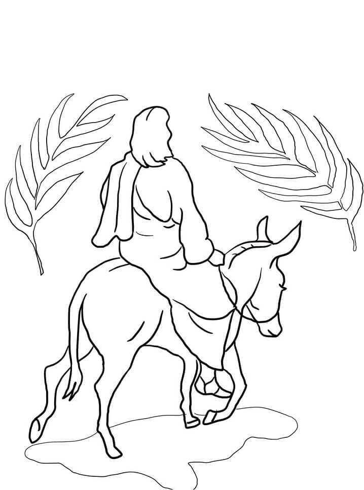 Palm Sunday 8 Coloring Page Free Printable Coloring Pages For Kids