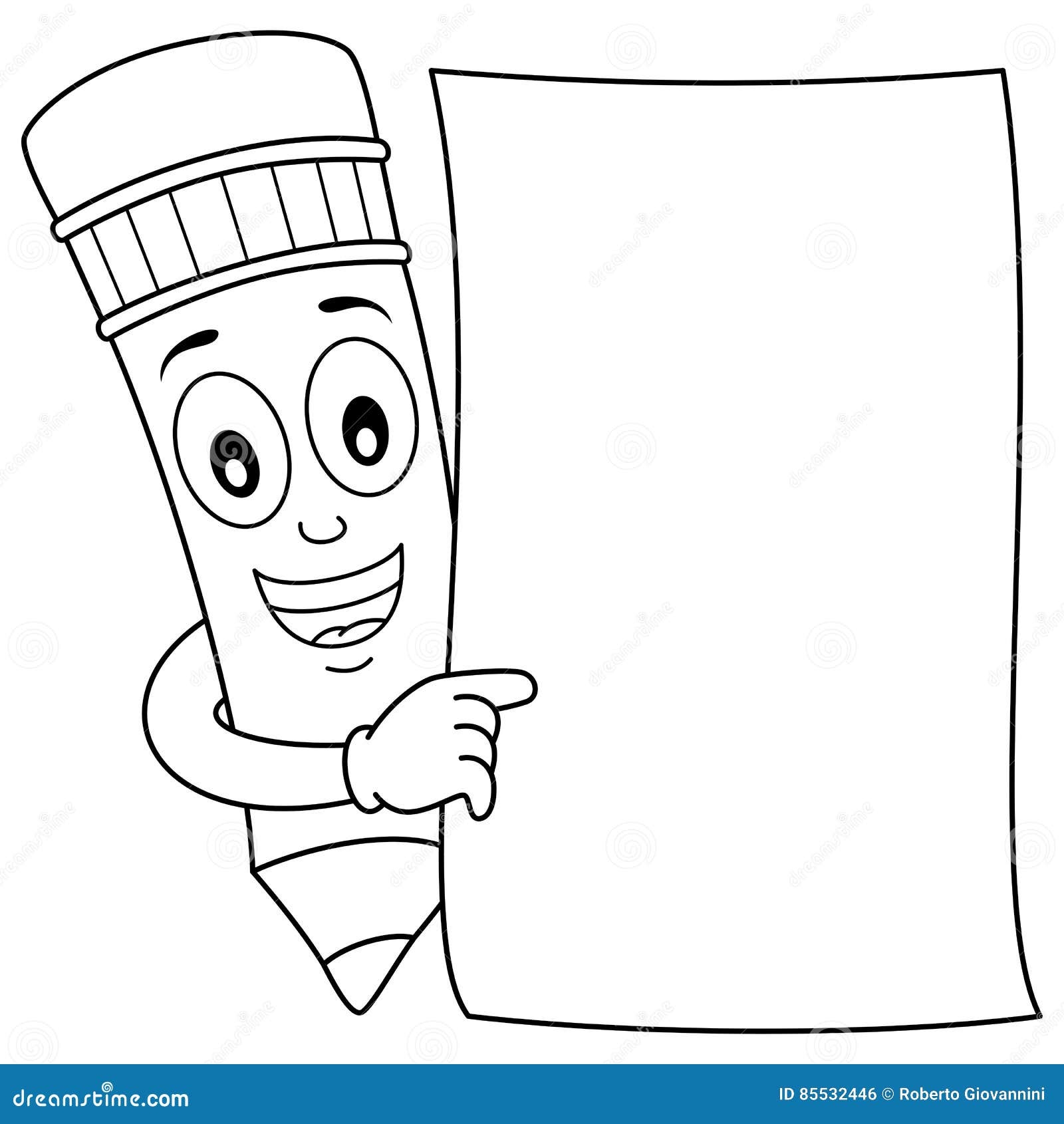 Paper Coloring Page