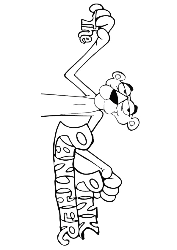 Pink Panther Coloring Pages Books 100 FREE And Printable