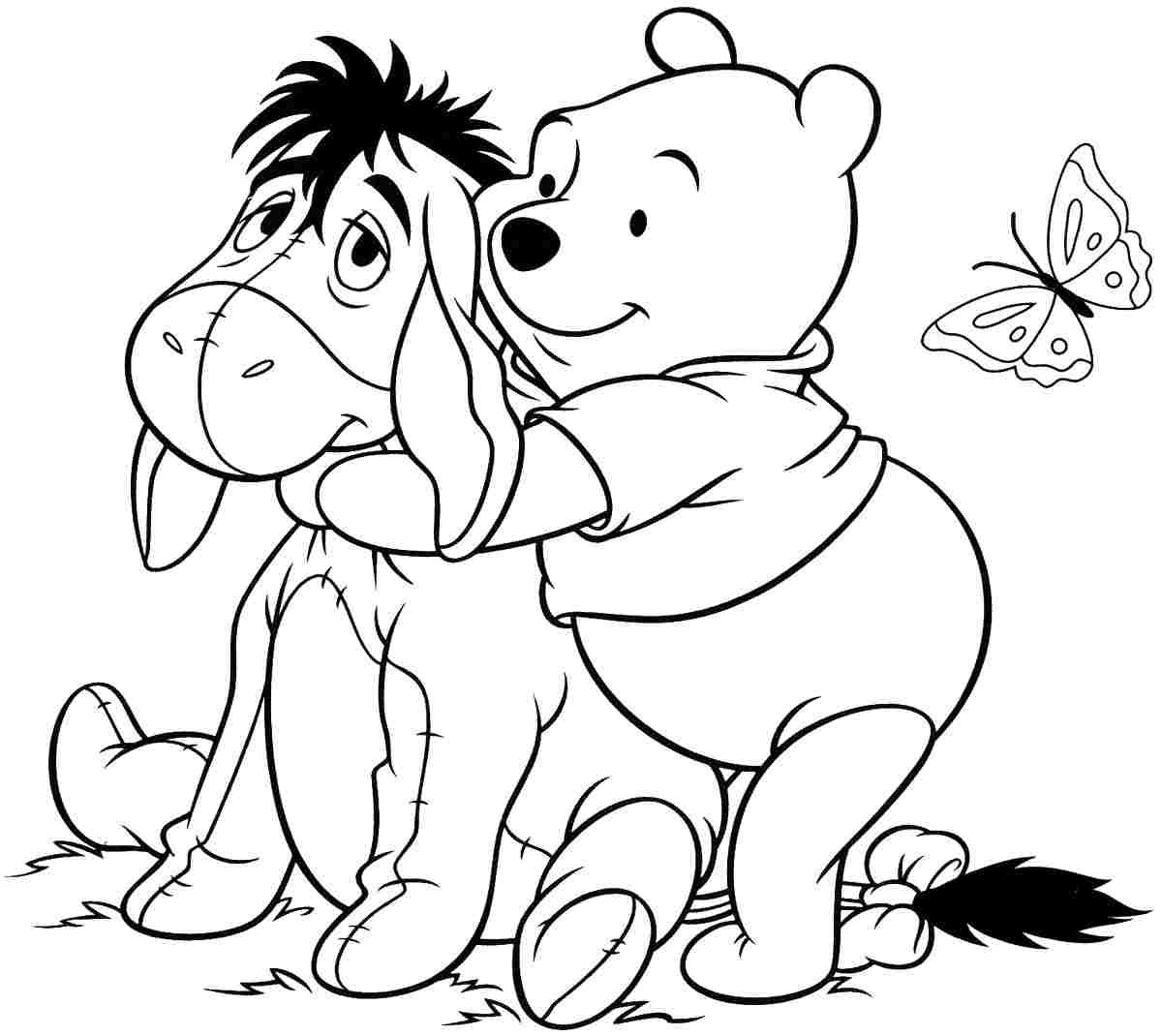 Pooh Bear Coloring Pages