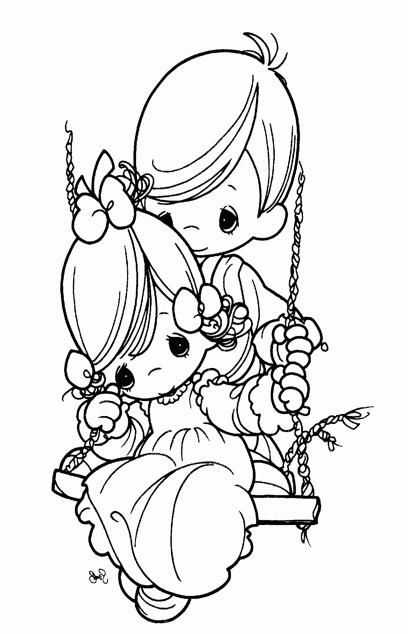 Precious Moments Free Coloring Pages Coloring Home