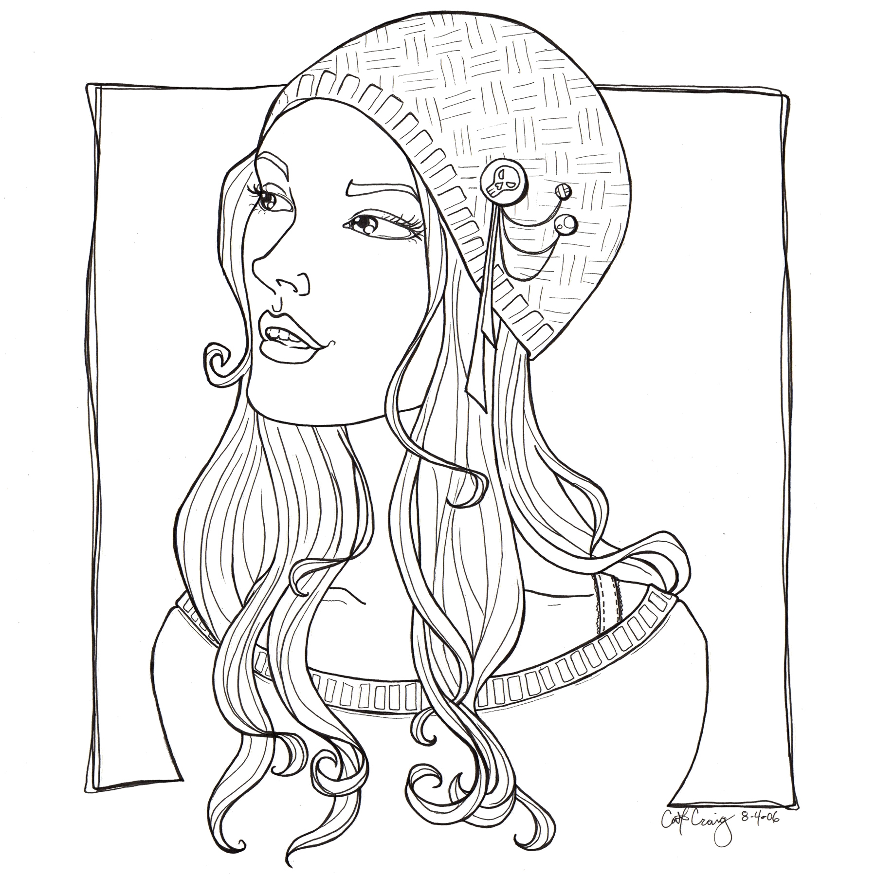 Pretty Woman Coloring Pages Sketch Coloring Page 41328 The Best Porn 