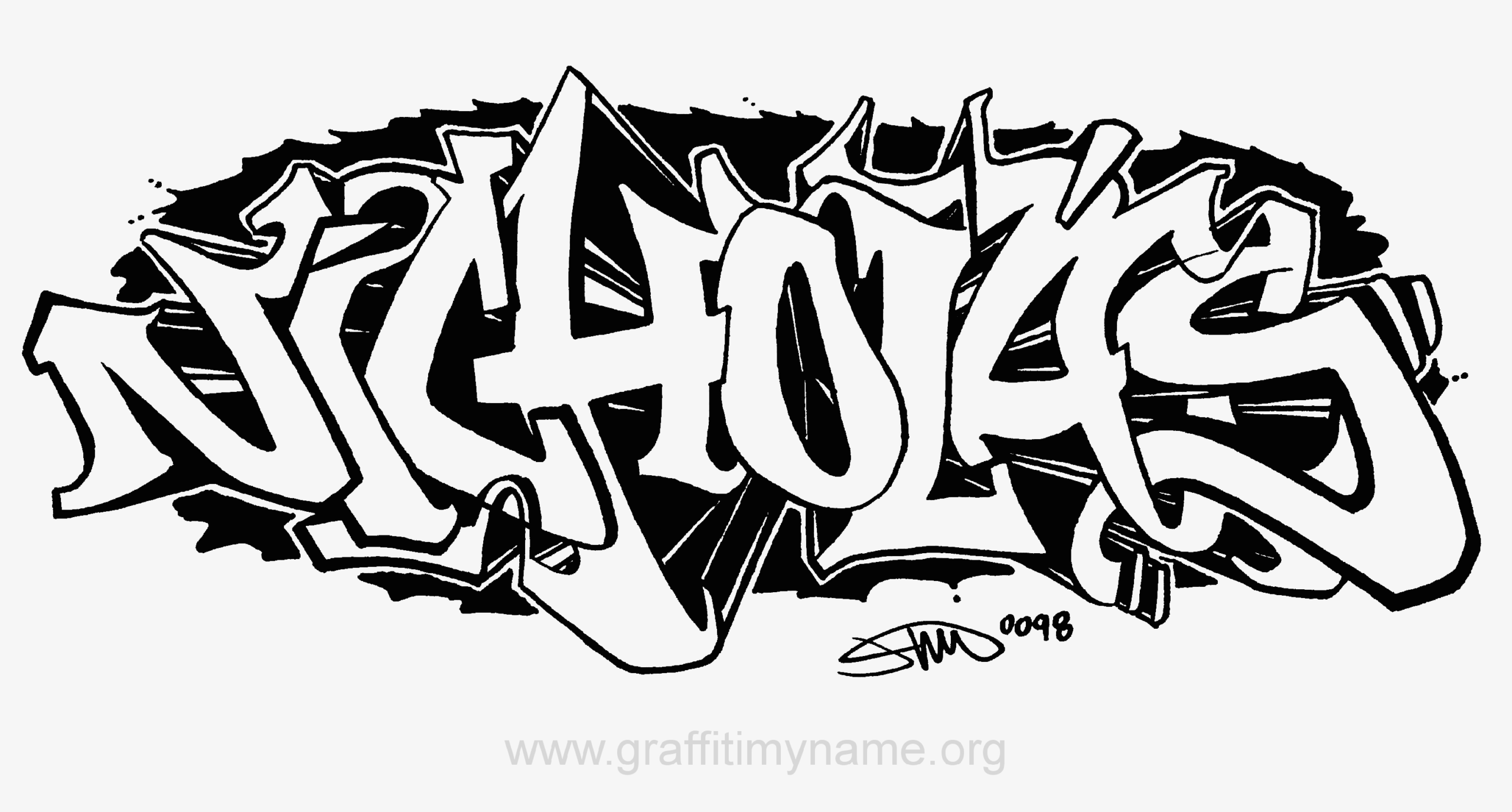 Printable Graffiti Coloring Pages Coloring Home