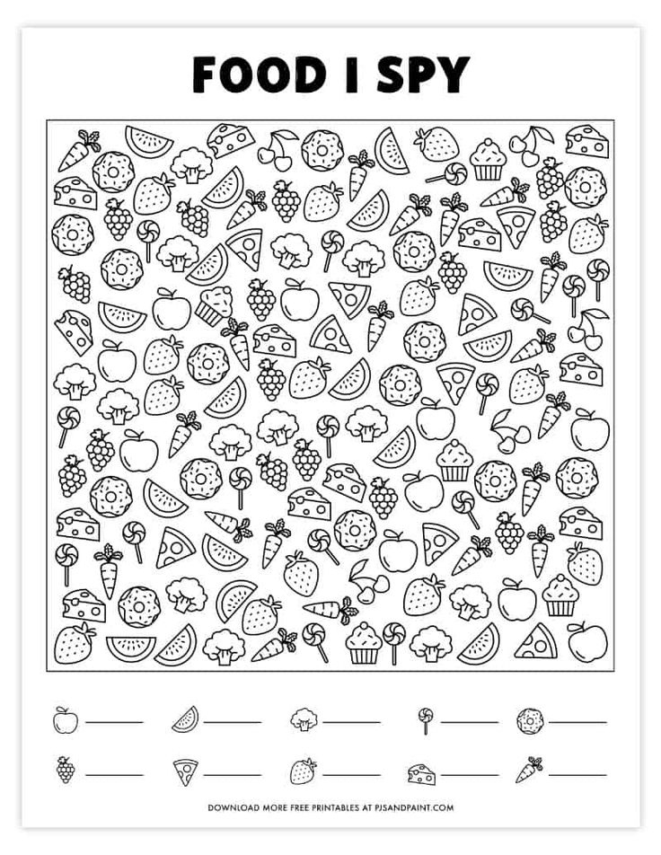 Printable I Spy Worksheets Printable Worksheets