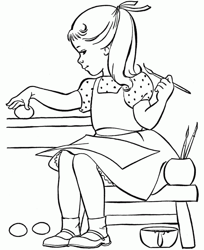 Printable Painting Pages Coloring Home