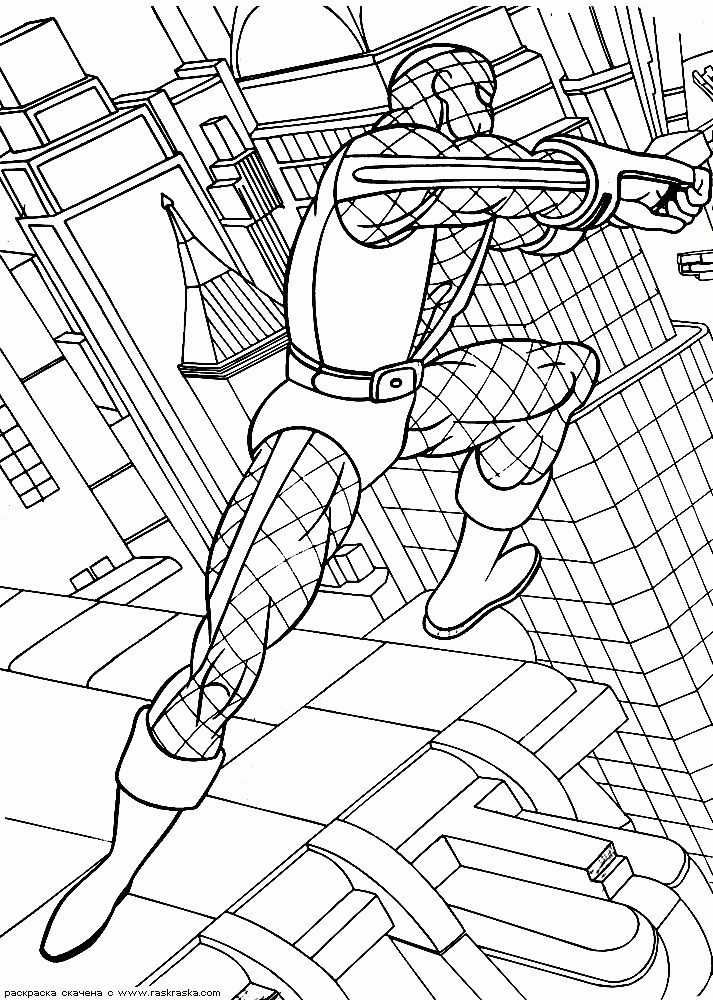 Printable Spiderman Coloring Pages Coloring Home