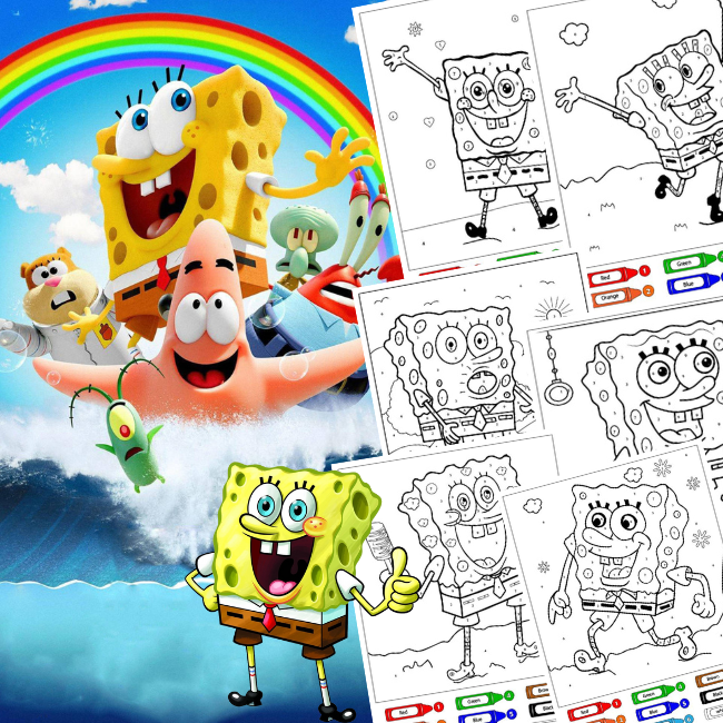 Printable Spongebob Pictures To Color Infoupdate