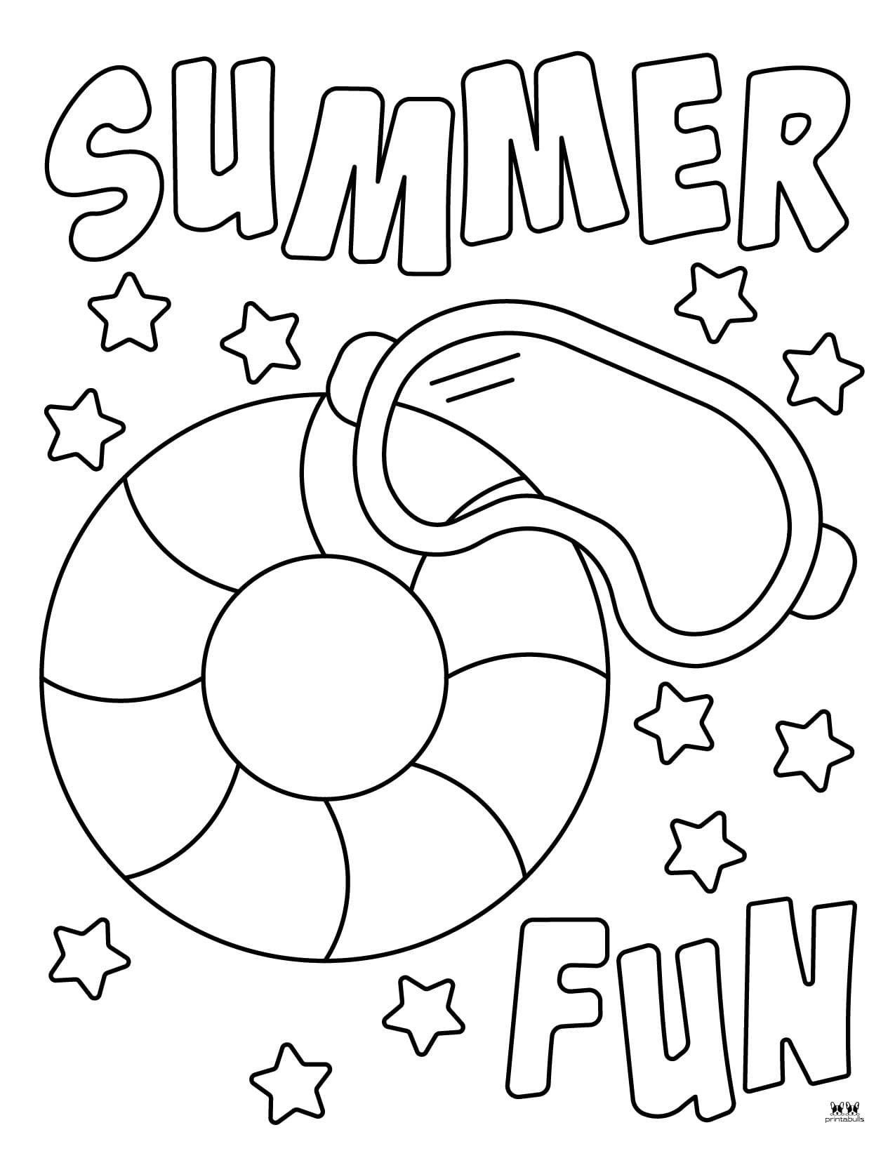 Printable Summer Coloring Sheet 030 Vrogue co