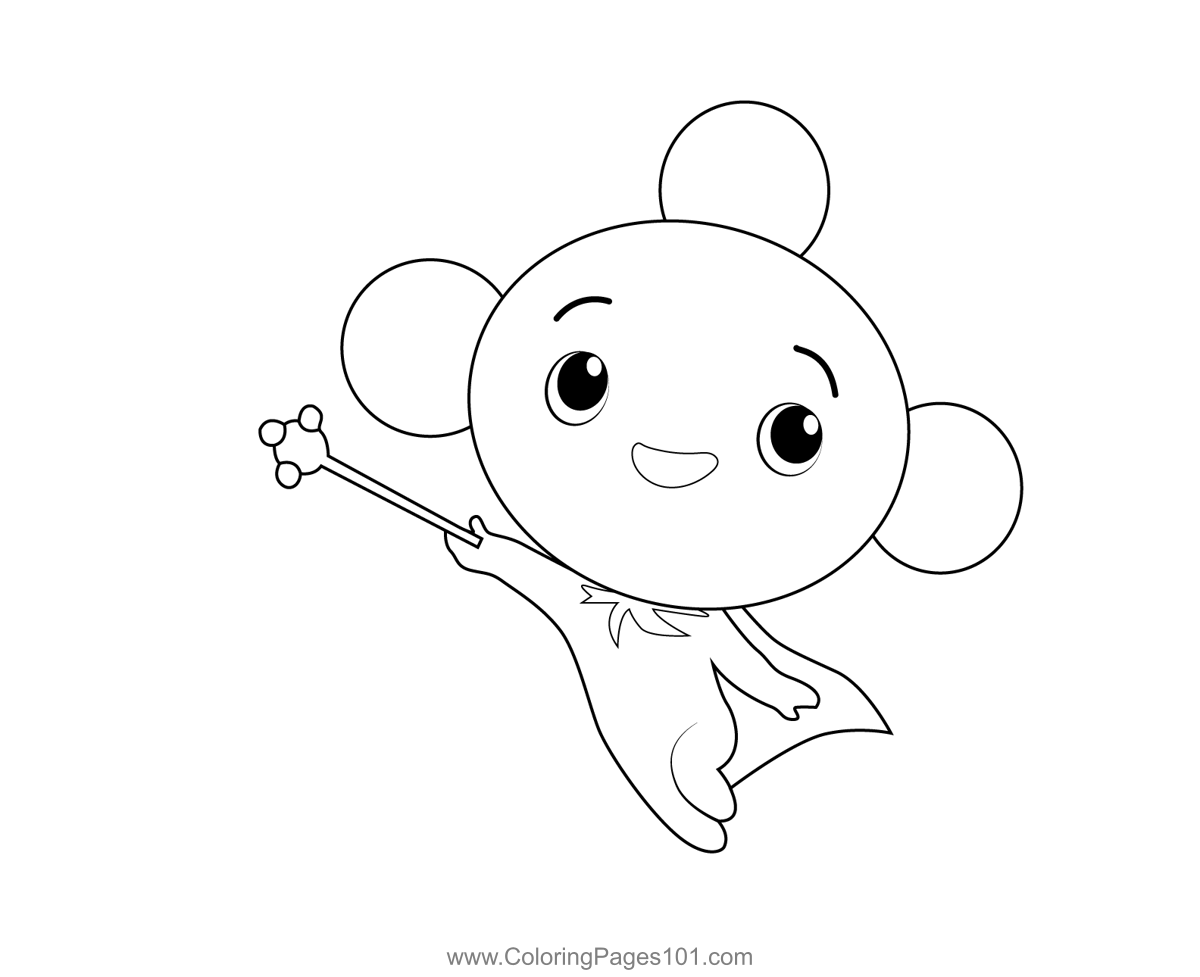 Rainbow King True And The Rainbow Kingdom Coloring Page For Kids Free 
