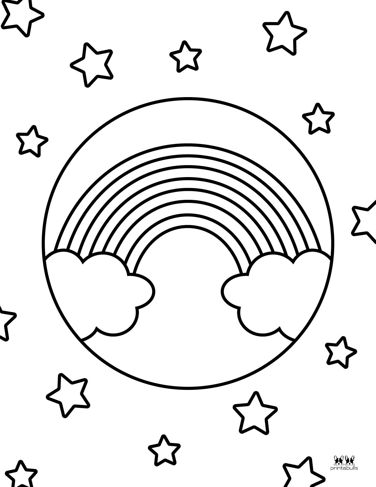 Rainbow S Coloring Pages Motherhood