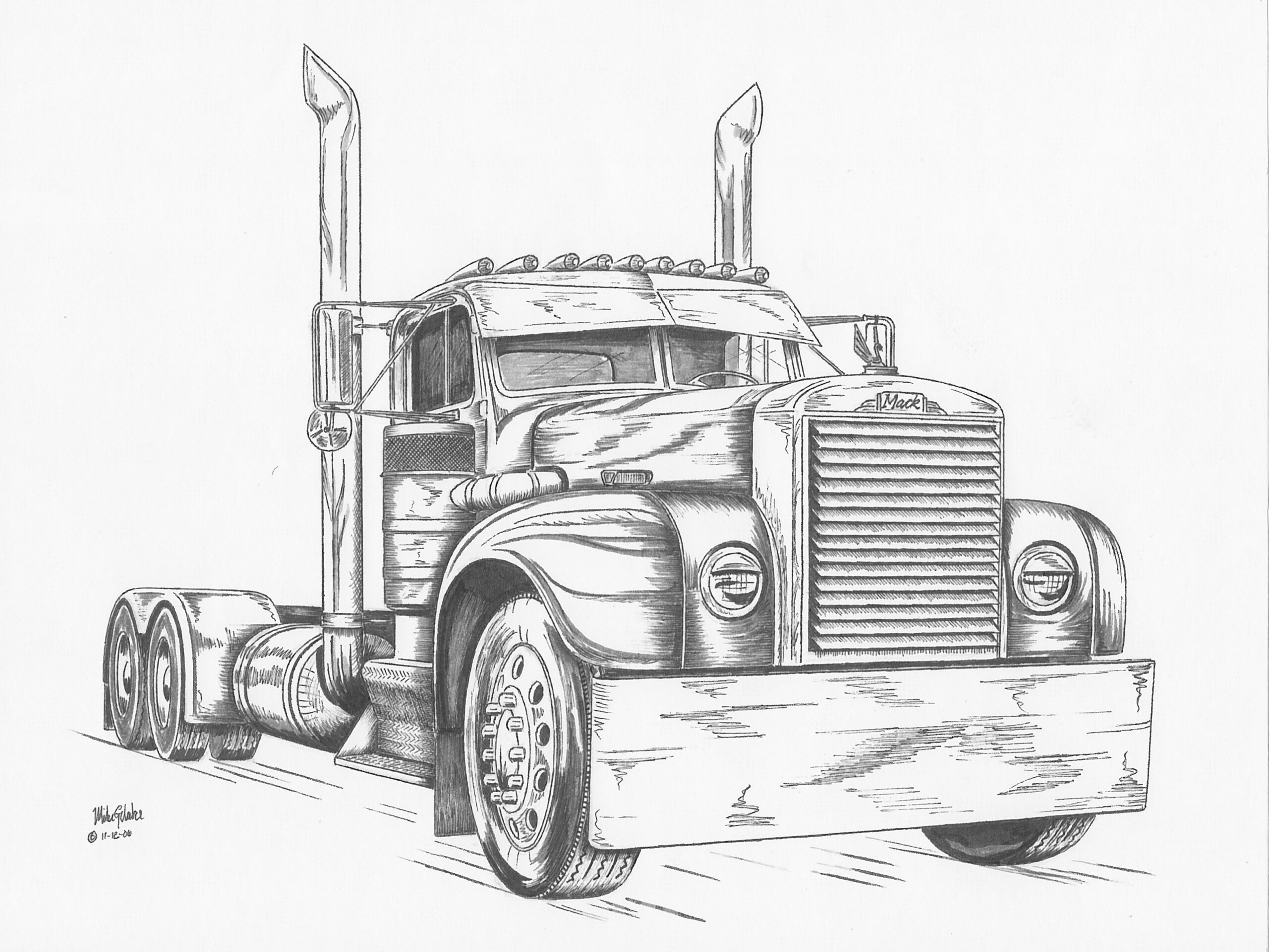Semi Truck Coloring Pages Semi Truck Coloring Pages U Vrogue co