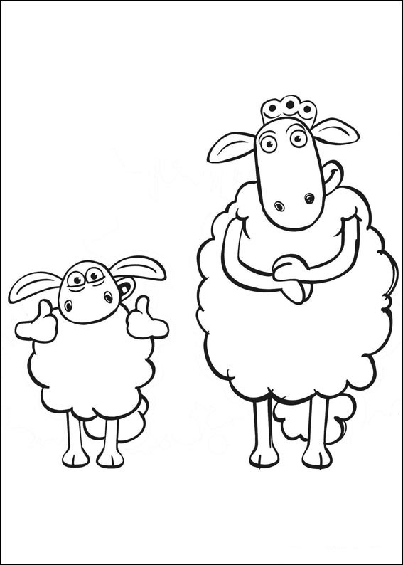 Shaun The Sheep Coloring Pages Books 100 FREE And Printable 