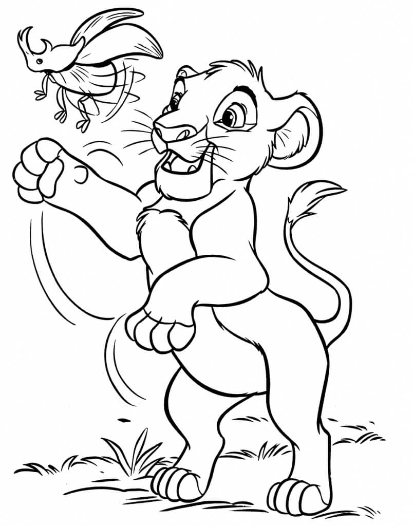 Simba Coloring Page Free Printable Coloring Pages For Kids