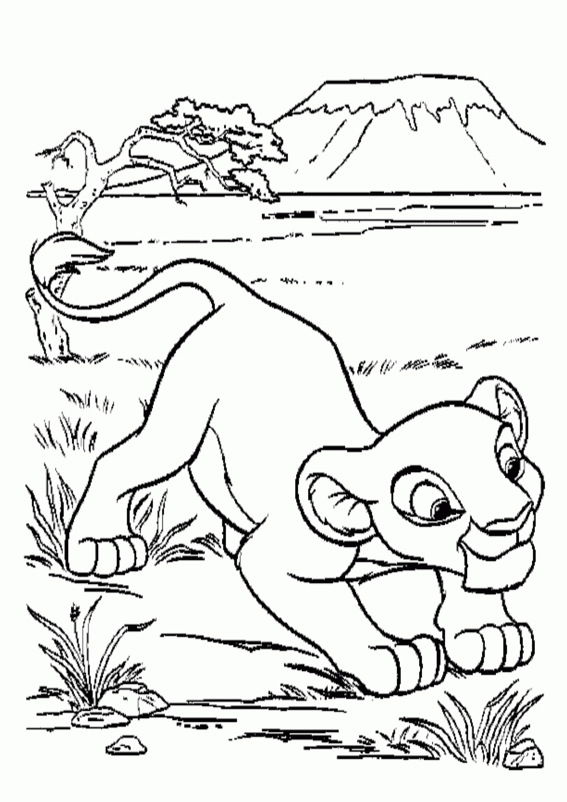 Simba Coloring Pages Coloring Pages